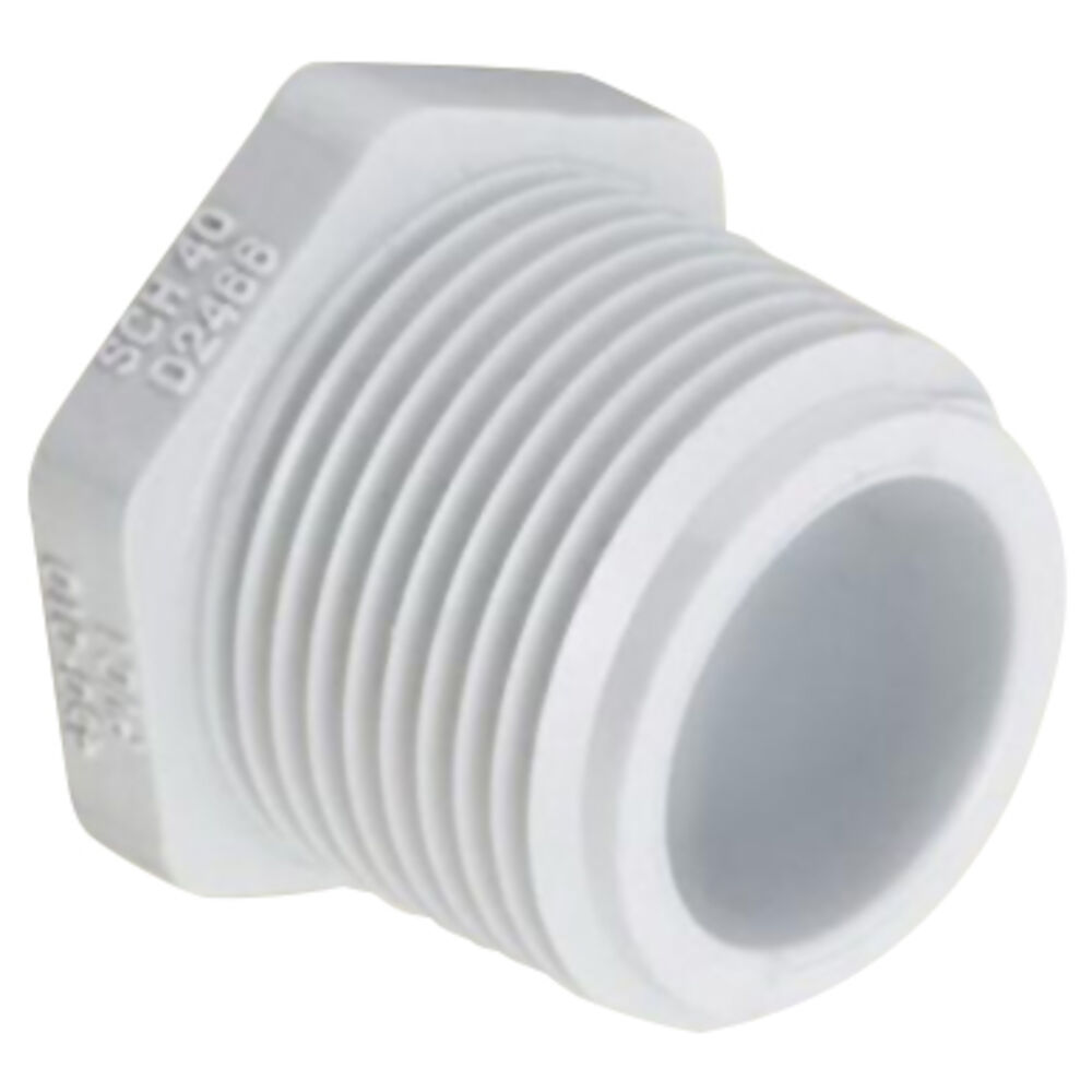 Spears® 450-040 Plug, 4", MNPT, SCH 40/STD, PVC, Domestic