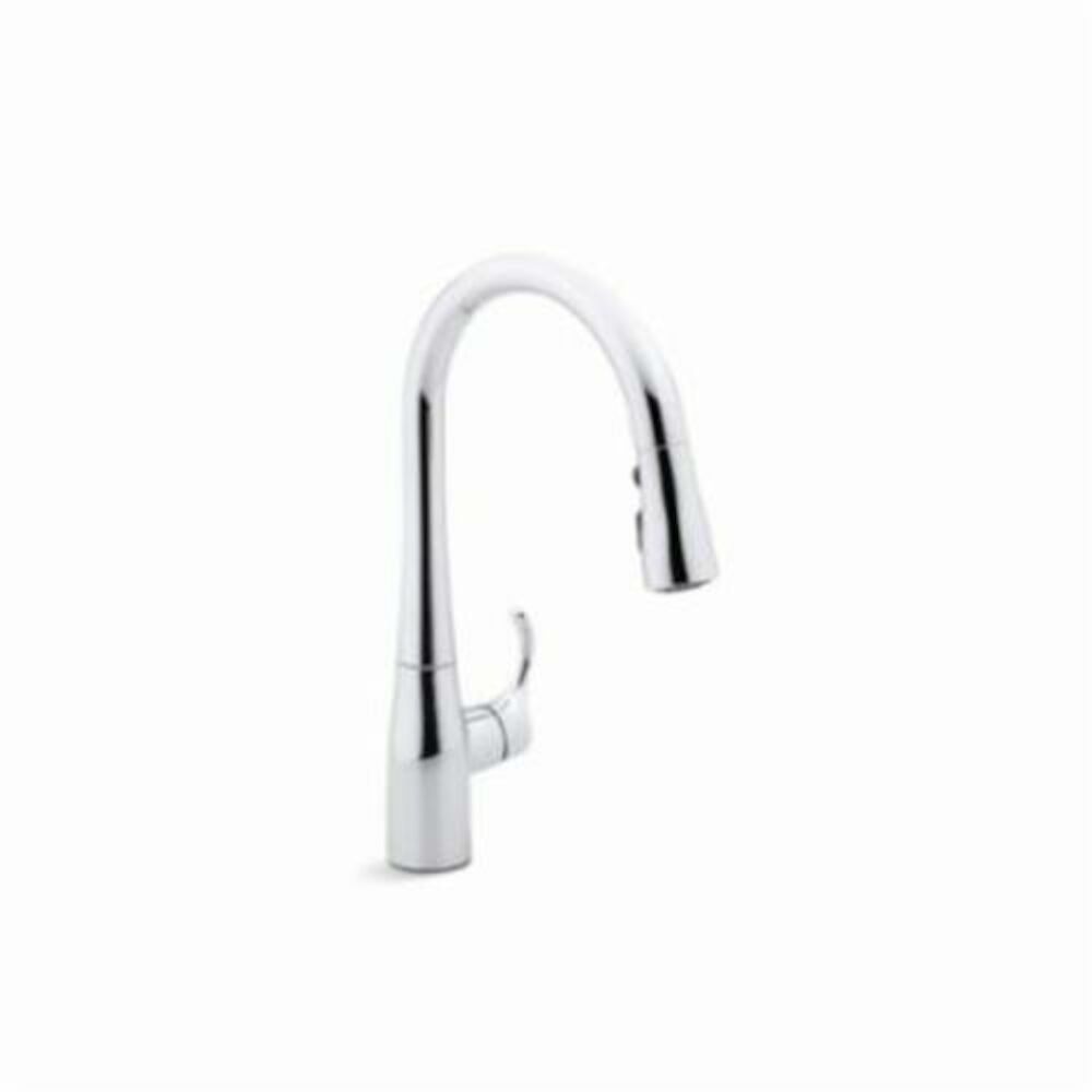 Kohler® 597-CP Simplice® ADA Kitchen Sink Faucet 1.8 gpm, 1 Handle, 1/3 Faucet Holes, Polished Chrome