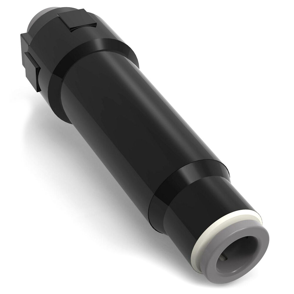 55996C 3/8" In-Line Strainer, Black