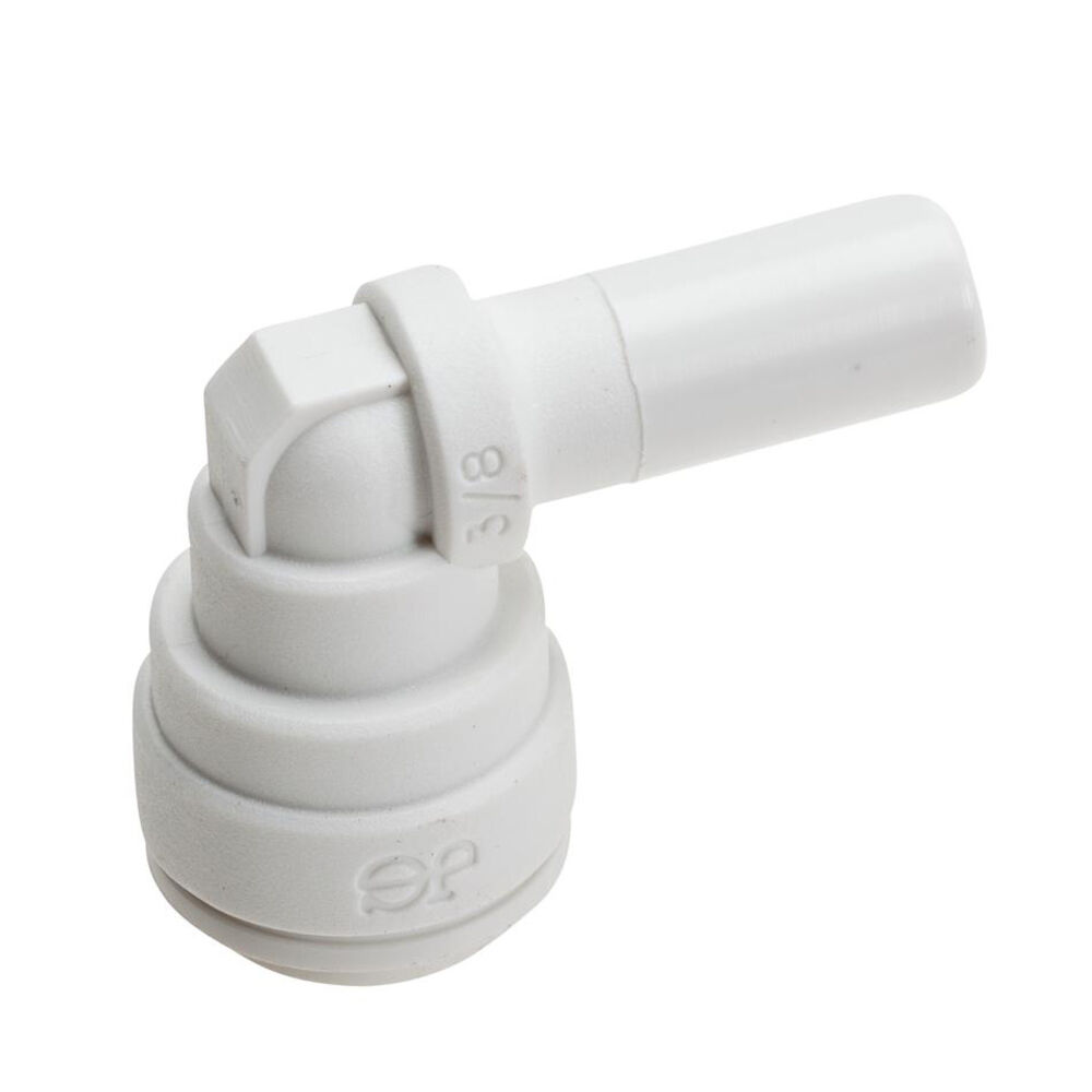 70818C 3/8" LKC/HT Elbow Fitting, White