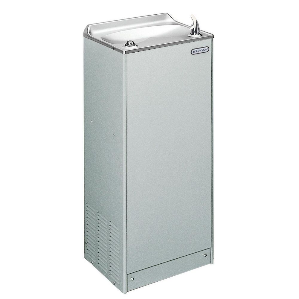 EFA8L1Z Elkay Legacy Floor Mount Non-Filtered Cooler w/ Refrigeration, 8 GPH, Light Gray Granite