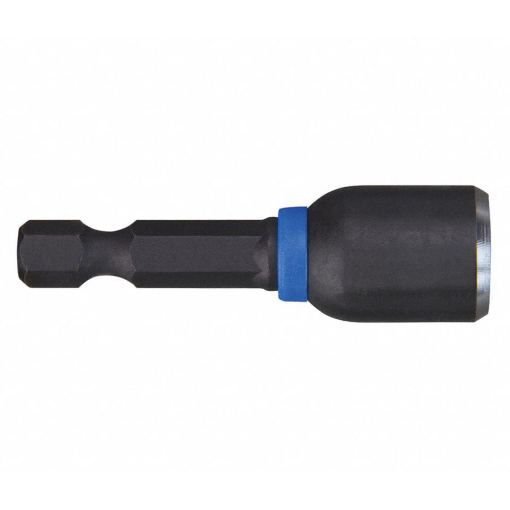 Milwaukee® Tool SHOCKWAVE™ Impact Duty™ 49-66-0505 Magnetic Impact Nut Driver, 3/8" Chamfered Edge Point, 1-7/8" OAL, 1/4", Steel