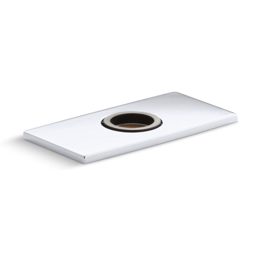 Kohler® 13478-B-CP Insight™ Escutcheon Square Plate, Brass, Polished Chrome