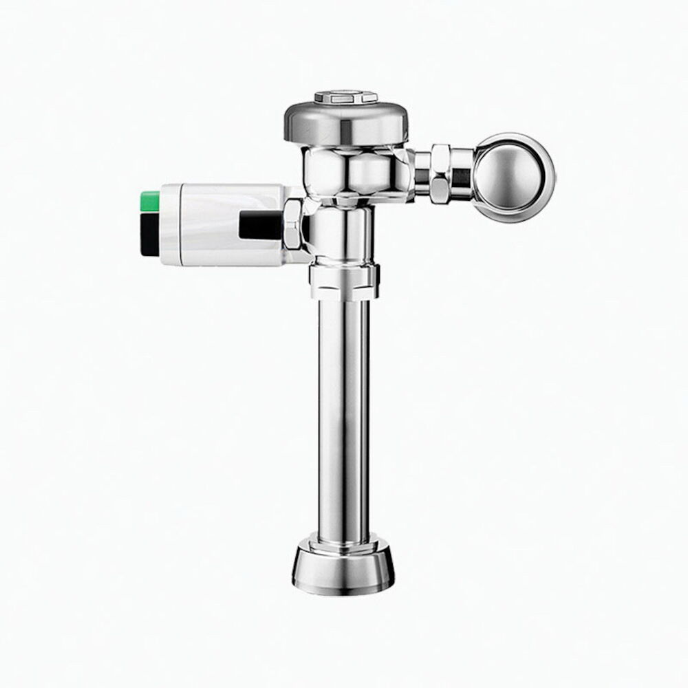 Sloan® 3780055 111 Dual-Flush Sensor Exposed Flushometer, Battery, 1.6 gpf, 1" IPS Inlet, 1-1/2" Spud, 15 to 80 psi, Polished Chrome
