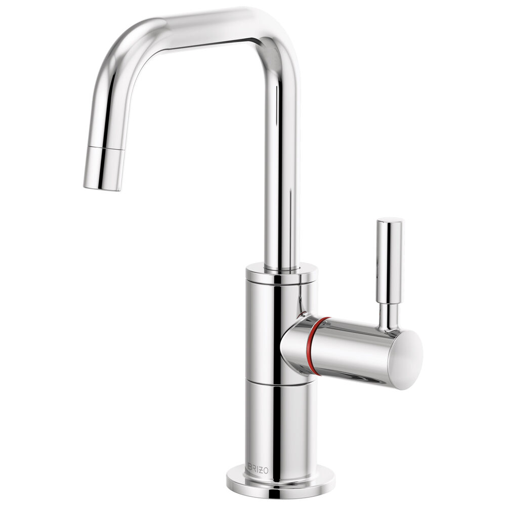 Brizo® Sol® Instant Hot Faucet w/ Square Spout, Chrome