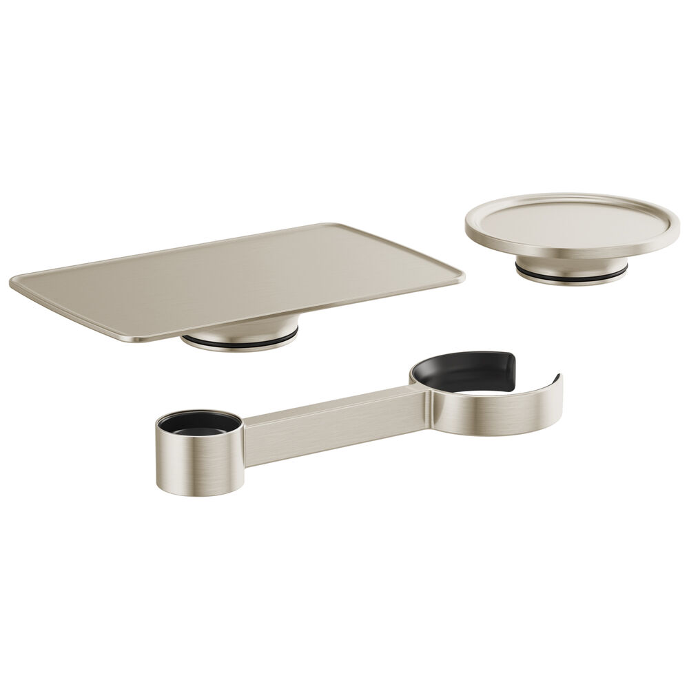 Brizo® 695506-NK Kintsu™ Freestanding Tub Filler Accessory Kit, Solid Brass, Luxe Nickel