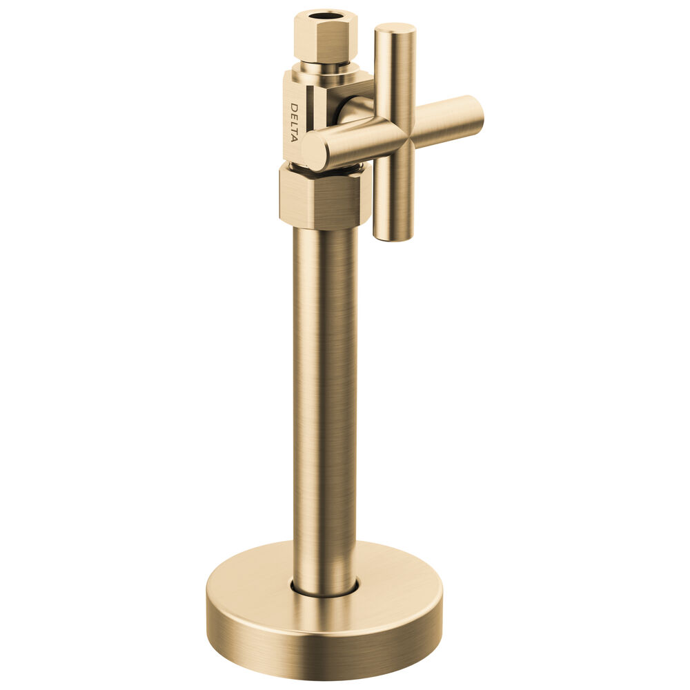 DELTA® DT021201-CZ Supply Stop Valve, Brass Body