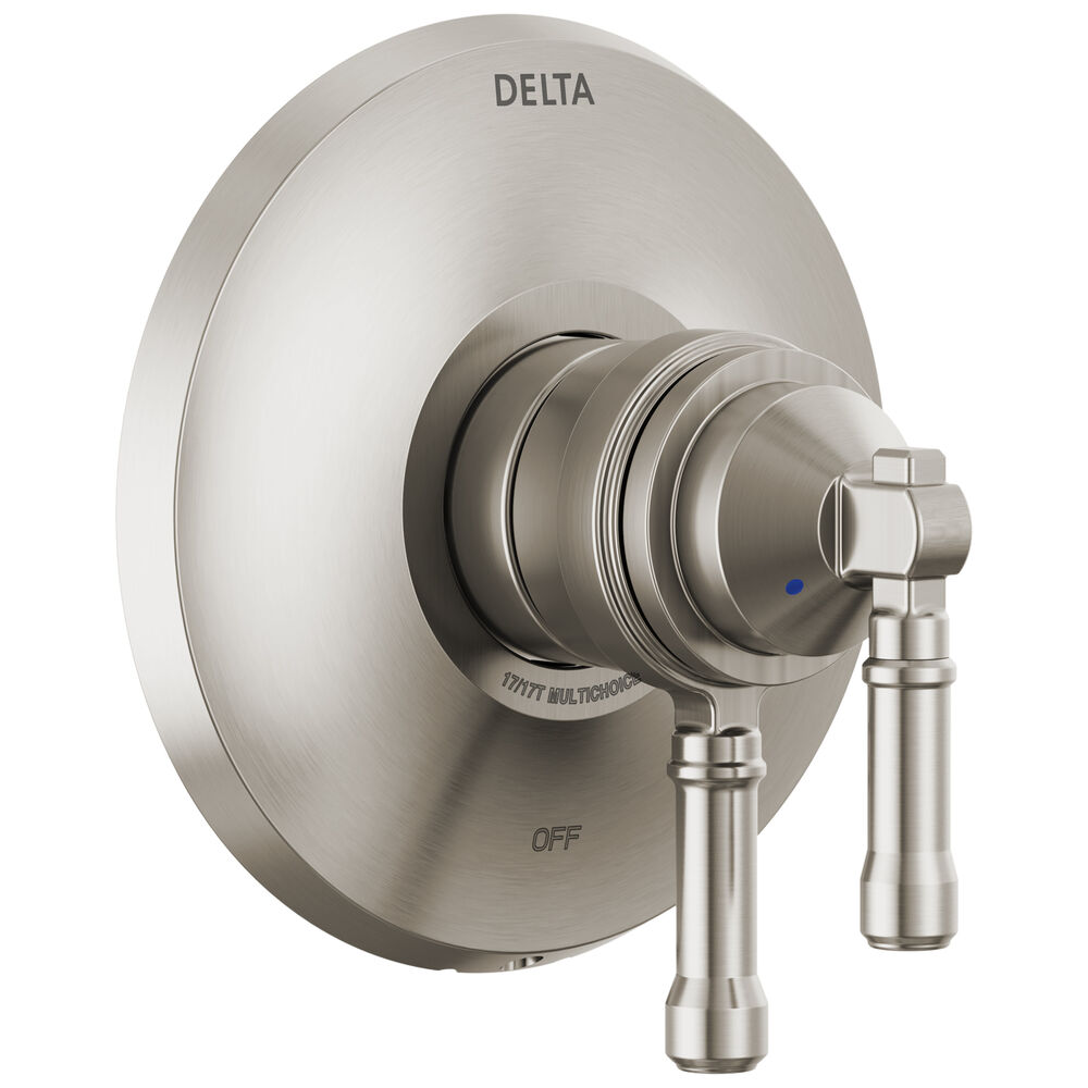 DELTA® T17084-SS-PR Broderick™ 17 Series Valve Only Trim, 1.75 gpm Shower, Stainless