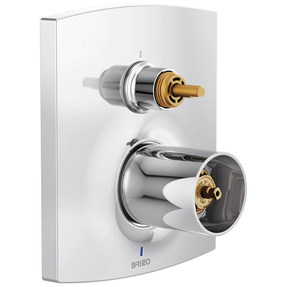 Brizo® T75P506-PCLHP 1400 Universal Valve Trim, 5 gpm Valve, Polished Chrome