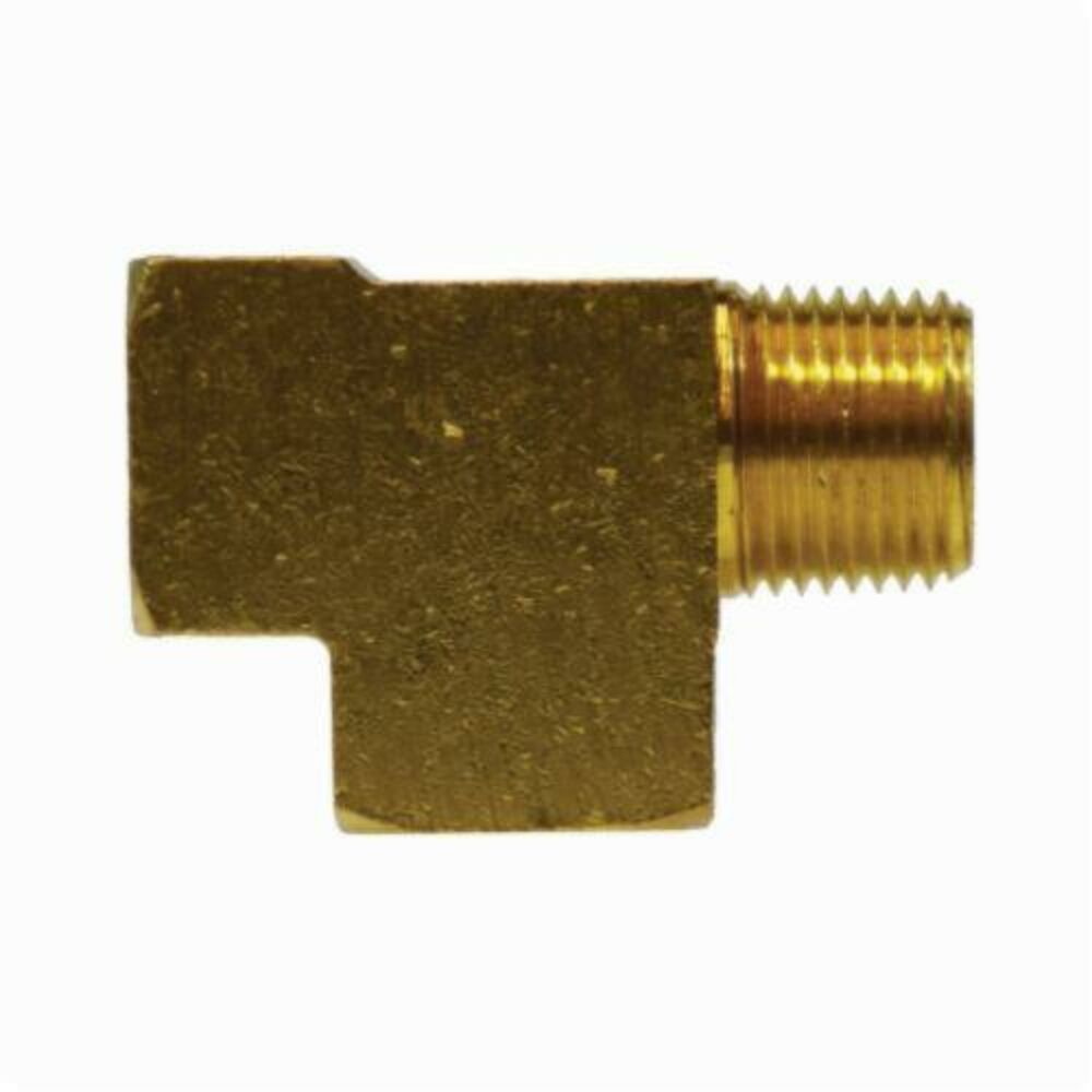 MMM 28248 Male Run Service Street Tee, 1/2 in, FIPxMIPxFIP, Brass, Import