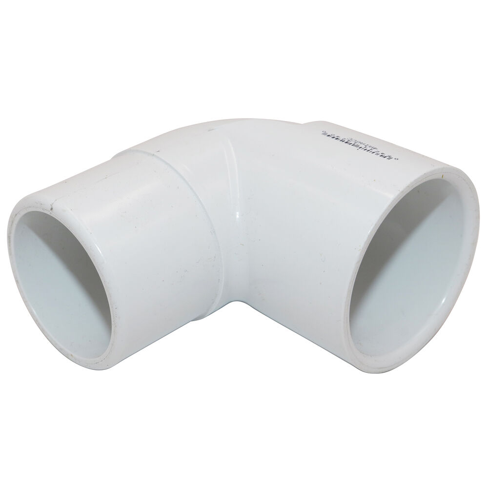 Spears® 409-015 Standard Street 90 deg Elbow, 1-1/2", SpigotxSocket, SCH 40/STD, PVC, Domestic