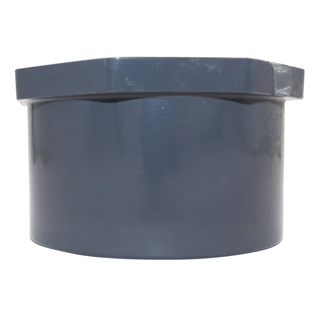 Spears® 838-334SR Reducing Bushing w/ Stainless Steel Collar, 3 x 3/4", Spigot x FNPT, SCH 80/XH, PVC