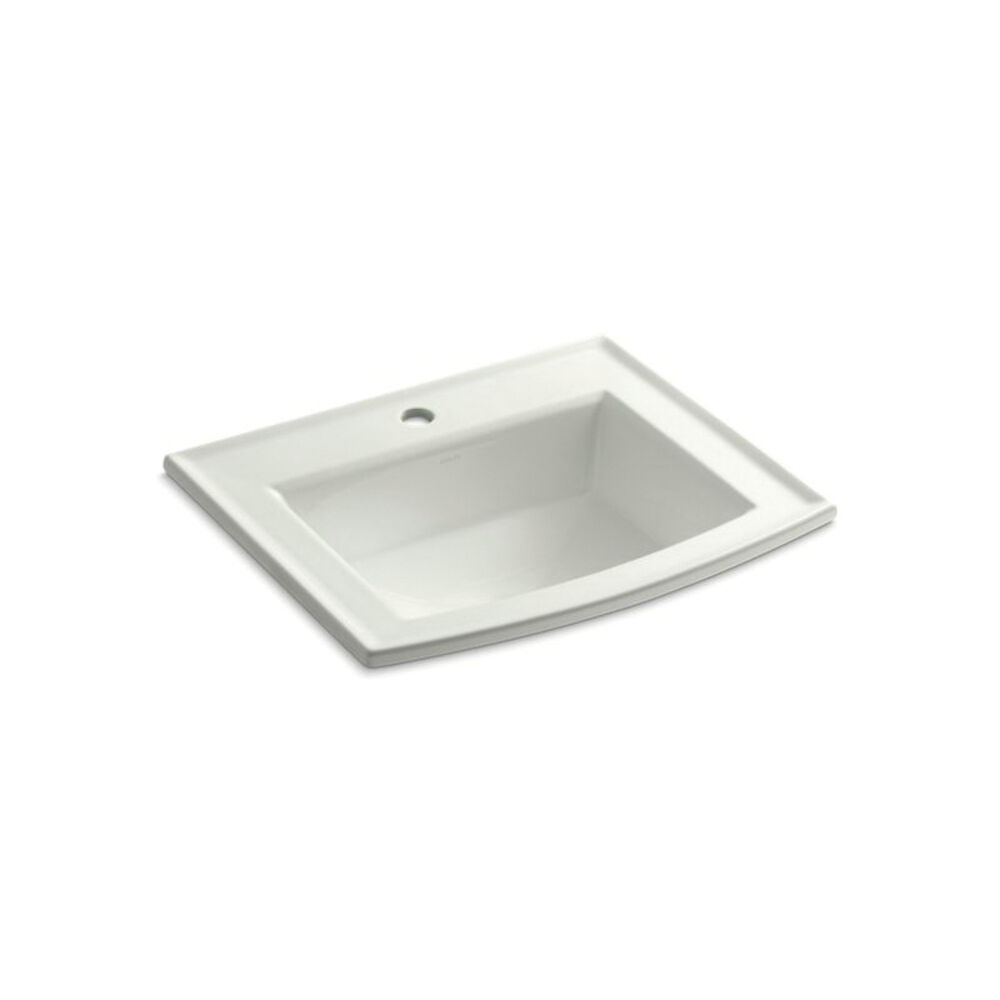 Kohler® Archer® Drop-in Bathroom Sink With Single Faucet Hole