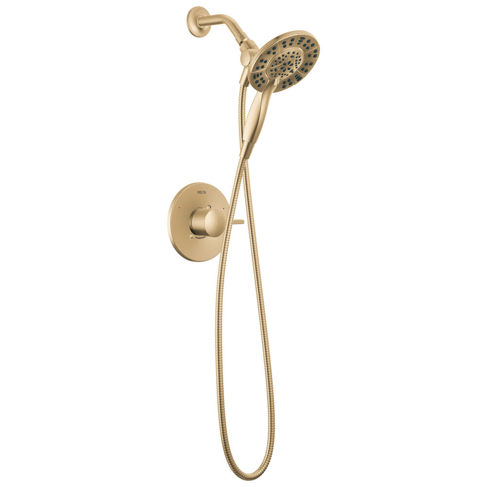 T142855-CZ-I Delta Albion™  Monitor® 14 Series Shower Only Trim Only with In2ition® Hand Shower, Champagne Bronze