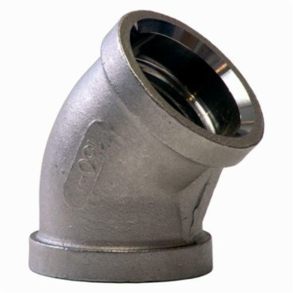 SWM402-32 2" Pipe Elbow, Socket Welded End Style, 150 lb, 304/304L Stainless Steel