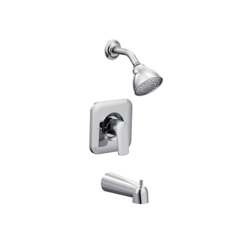 Moen® T2813 Tub and Shower Trim, 2.5 gpm Shower, Chrome Plated