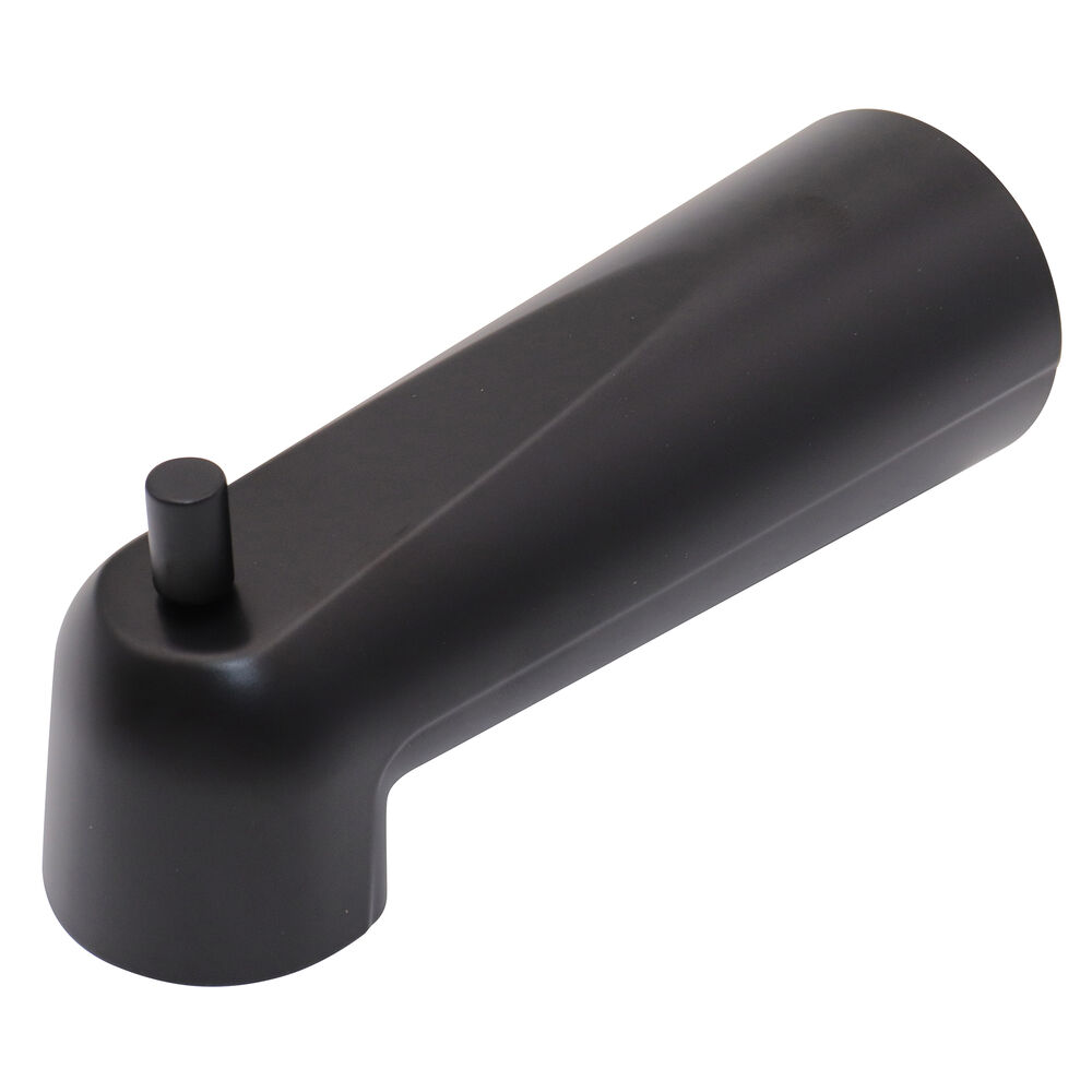 3839BL Diverter Tub Spout, Matte Black