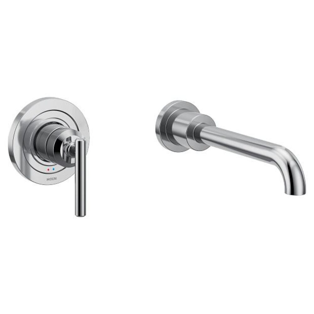 Moen® WT961 Gibson Tub Filler, 8 gpm Flow Rate, 8" Center, 1 Handle, Chrome
