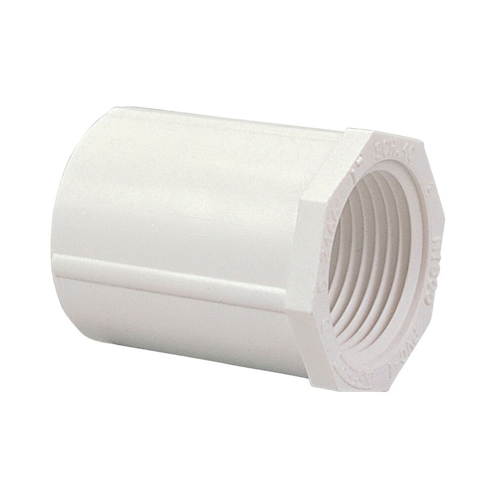 L825250, 435-010 4603 Adapter, 1 in, SlipxFNPT, SCH 40/STD, PVC, Domestic