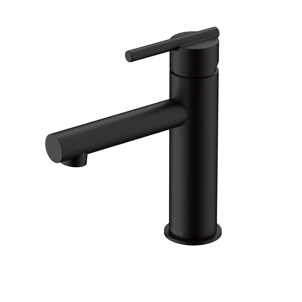 Gerber® D224458BS Parma® Single-Handle Bathroom Faucet with Touch-Down Drain, 1.2 gpm, Satin Black