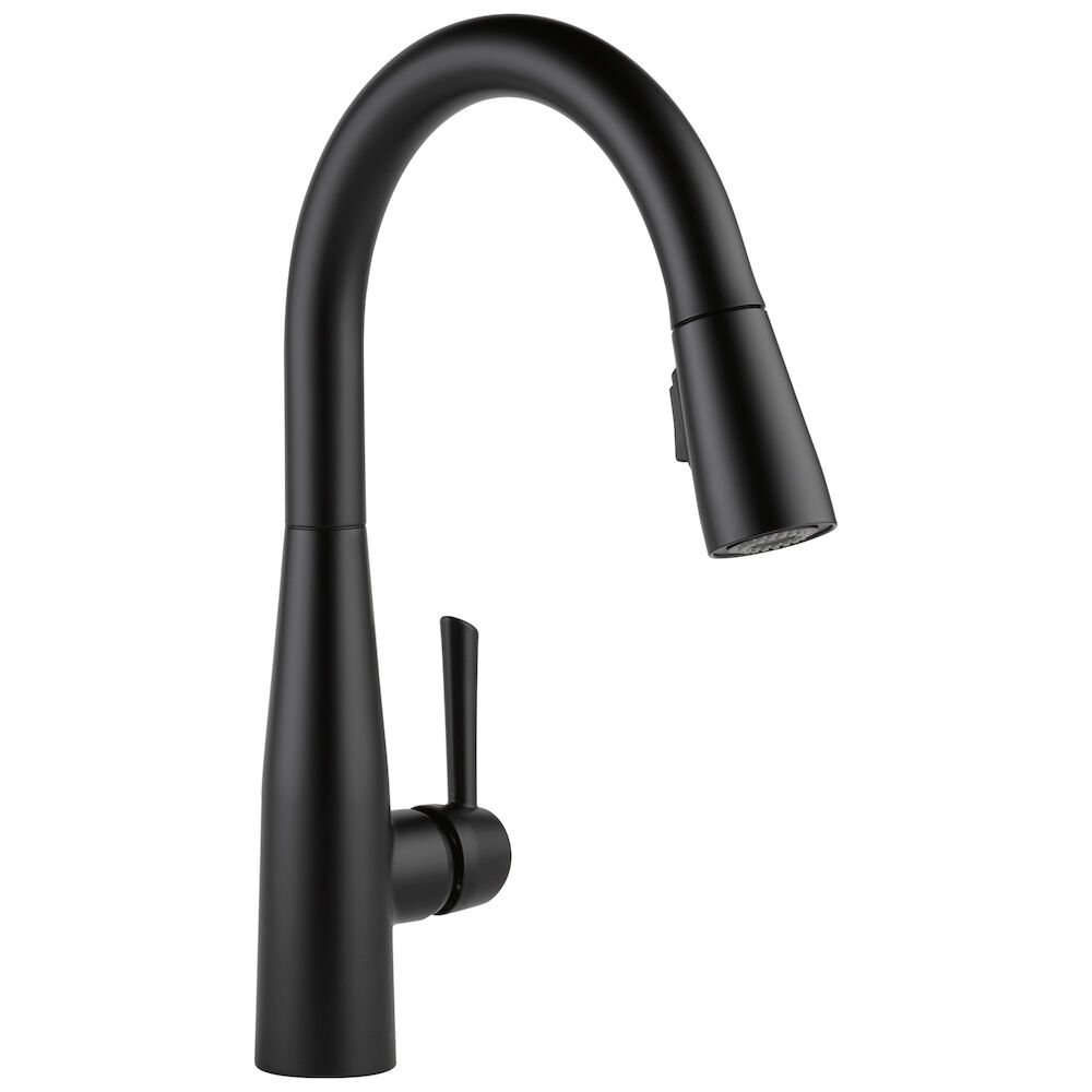 Delta Essa® Single Handle Pull-Down Kitchen Faucet, Matte Black
