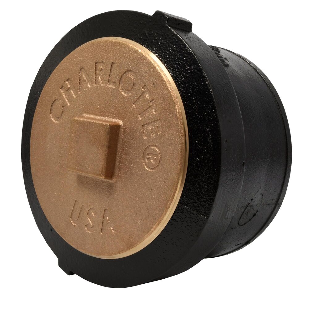 Charlotte NH 00052S 1400 Tapped Ferrule, 5x4 in, SpigotxFNPT, Cast Iron, Domestic