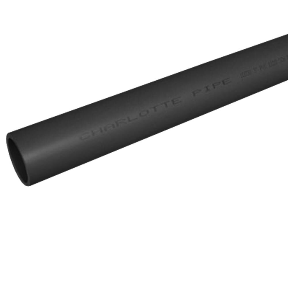 1 in x 20 ft Plain End, SCH 80/XH PVC Pipe, Gray