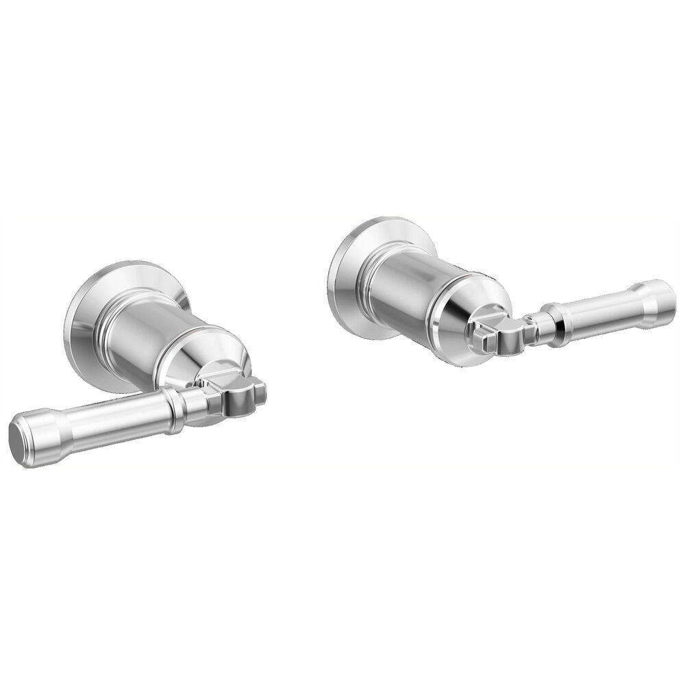 DELTA® H585-PR Single Faucet Handle Kit, For Use With Broderick® Wall Mount Bathroom Faucet, Lever Handle, Chrome