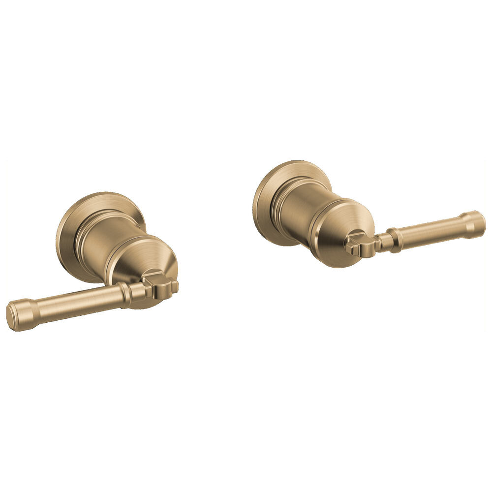 DELTA® H583CZ-PR Single Faucet Handle Kit, For Use With Broderick® Wall Mount Tub Filler, Lever Handle, Champagne Bronze