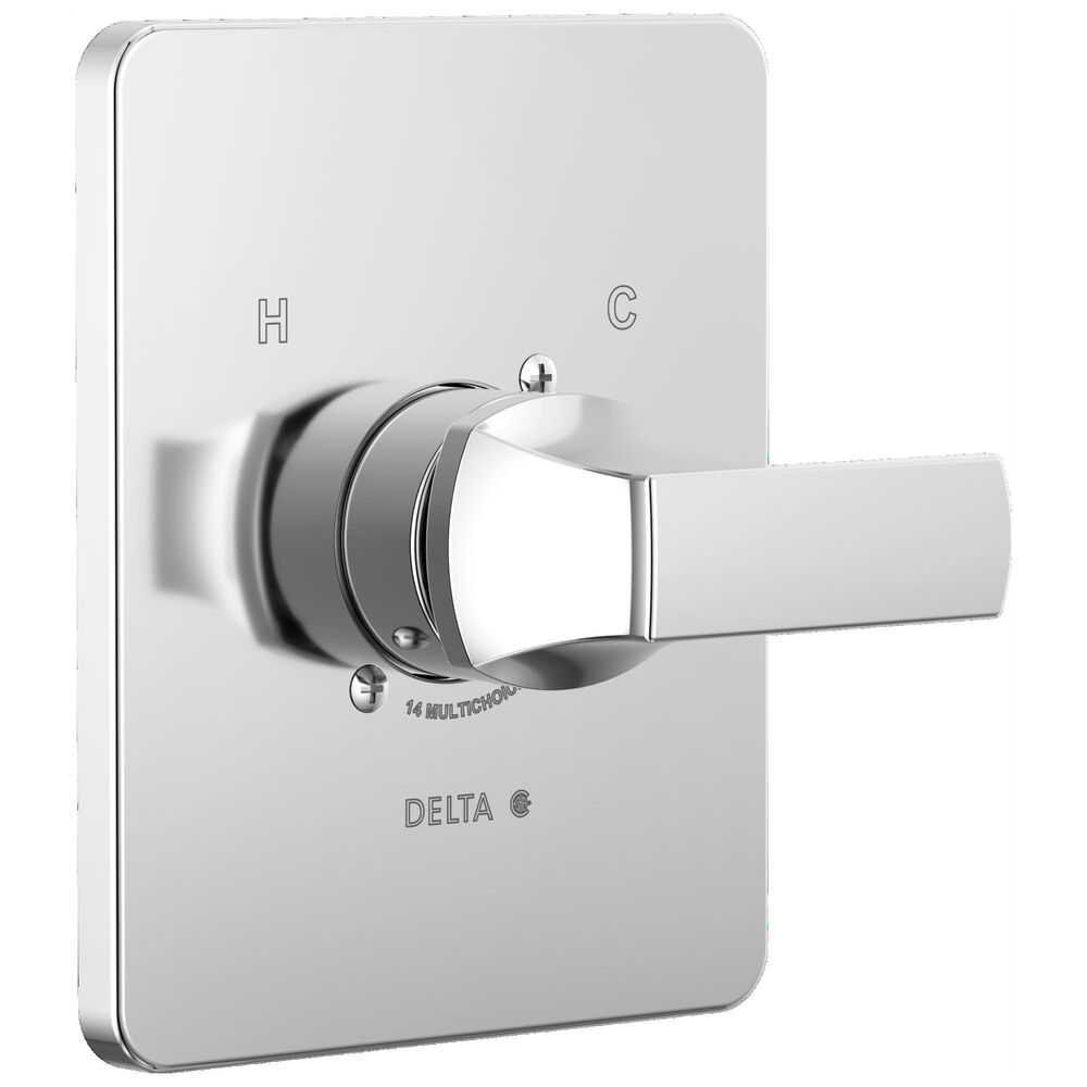 DELTA® T14037 14 Series Universal Valve Trim, 1.75 gpm Shower, Chrome
