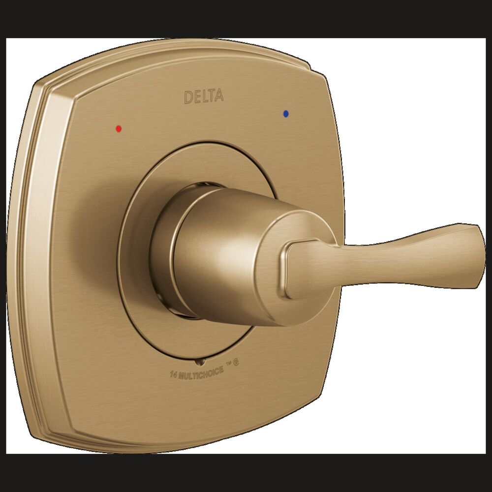 DELTA® T14076-CZ-PR 14 Series Stryke® Single Handle Lever Valve Body, Champagne Bronze