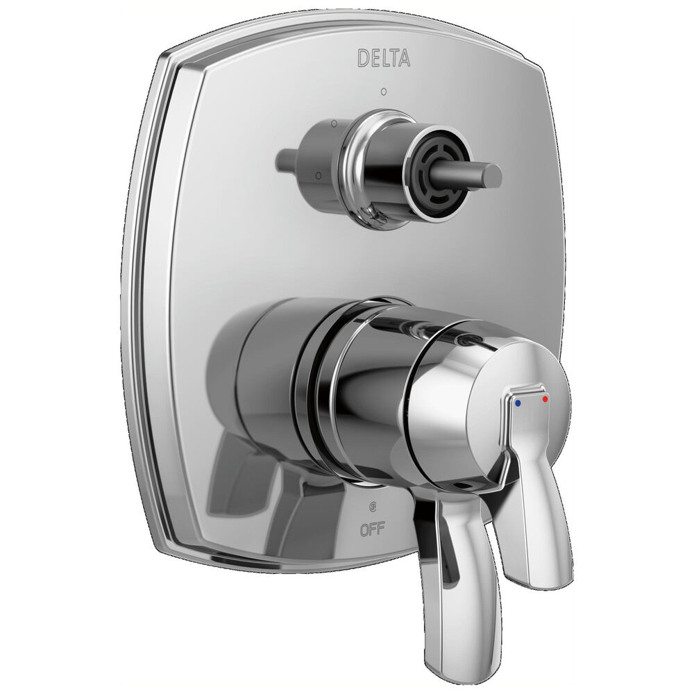 DELTA® T27876-SS-PR-LHP 17 Series Diverter Trim, 5.8 gpm Valve, Stainless