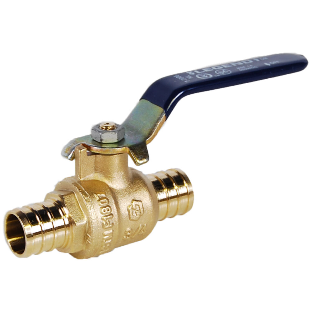 LEGEND 101-594NL T-2006NL Ball Valve, 3/4 in, PEX, Forged Brass Body, Full Port, Import