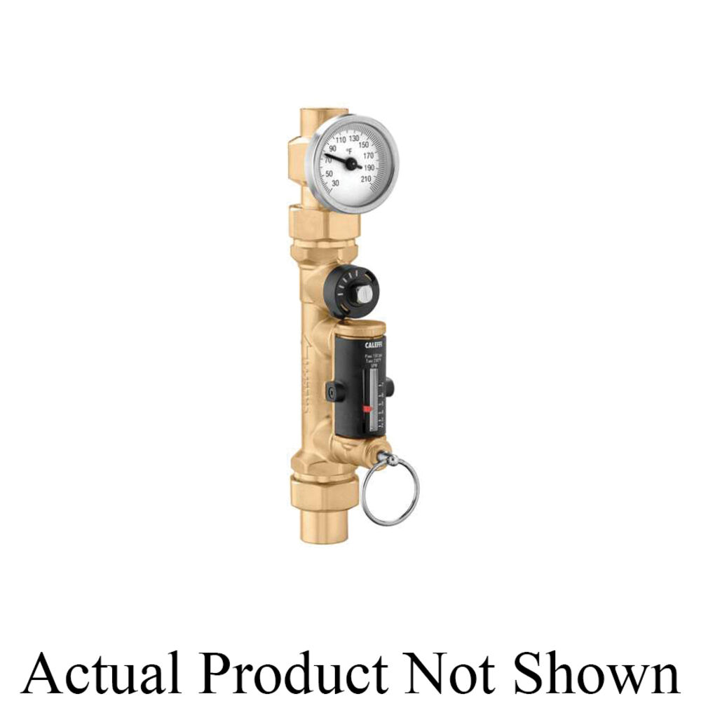 Caleffi QuickSetter+™ 132439AFC Balancing Valve, 1/2" C, 0.5 to 1.75 gpm, Brass Body