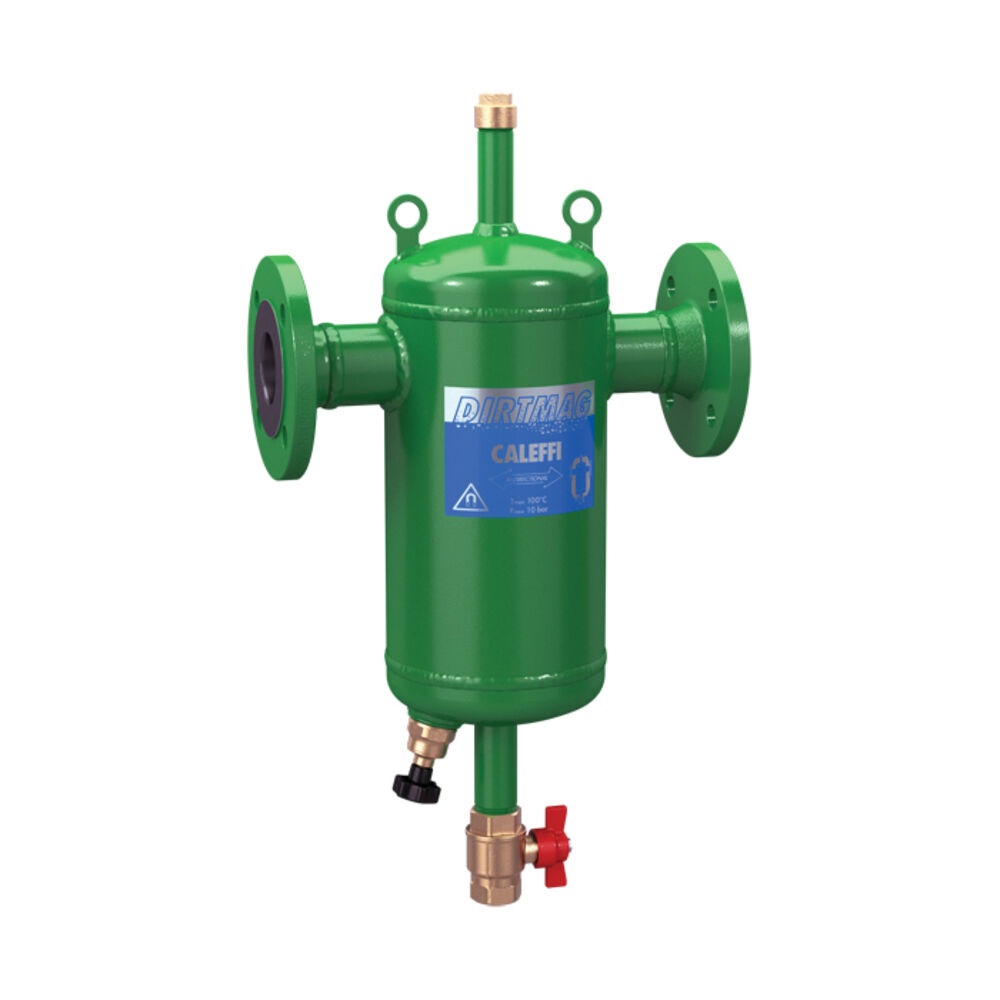 Caleffi DIRTMAG® NA546580AM Magnetic Dirt Separator, 3 in, Flange, 150 psi Working, 32 to 270 deg F, Steel