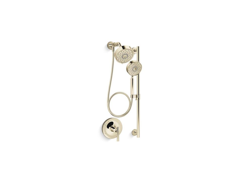 Kohler® 22181-AF 22181 Purist® Essential Hand Shower, 2.5 gpm Flow Rate, 1/2-14 NPT Inlet, 60" L Hose