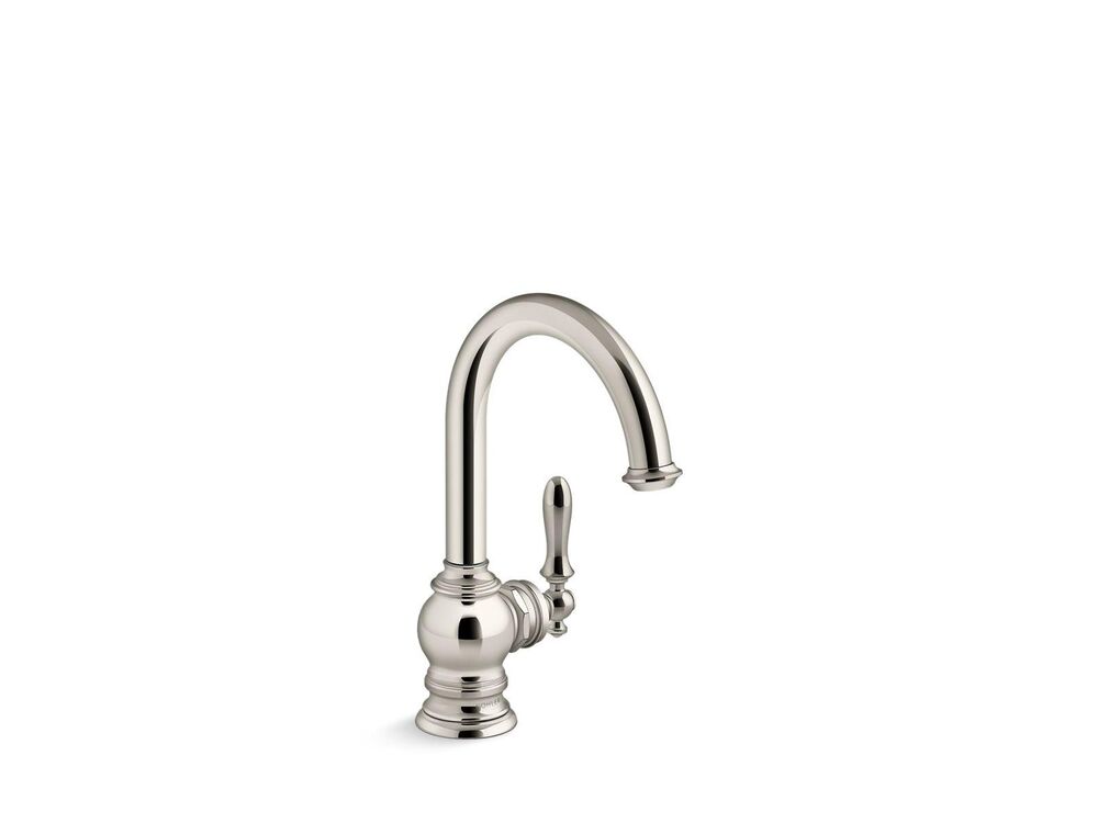 Kohler® 24074-SN Artifacts® Faucet, 1.5 gpm Flow Rate, Vibrant Polished Nickel, 1 Handles