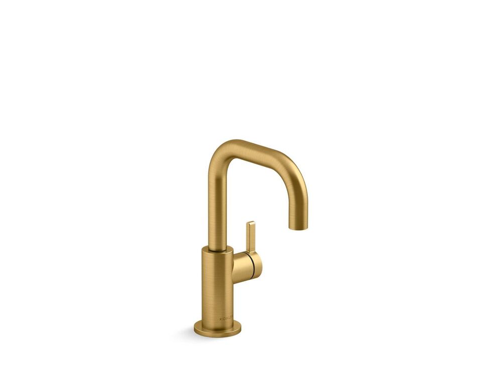 Kohler® 28292-2MB Components® Faucet, 1.5 gpm Flow Rate, Vibrant Brushed Moderne Brass, 1 Handles