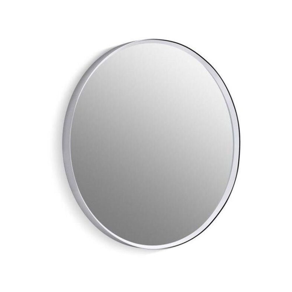 Kohler® 31367-CPL 31367 Essential Wall Mount Bathroom Mirror, Round Shape, 1.37" L 22" W, Polished Chrome