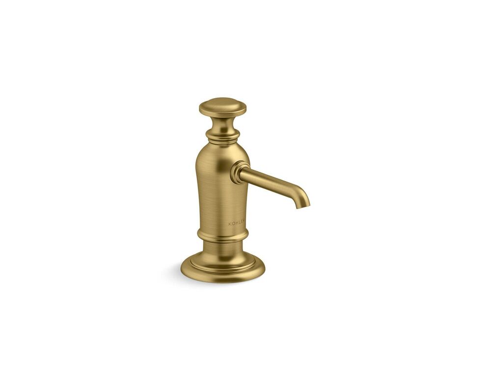Kohler® 35759-2MB Artifacts® Soap/Lotion Dispenser, 16 oz Capacity, Deck Mounting
