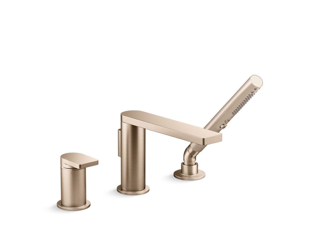 Kohler® 73078-4-BV Composed® Faucet, 8 gpm Flow Rate, Vibrant Brushed Bronze