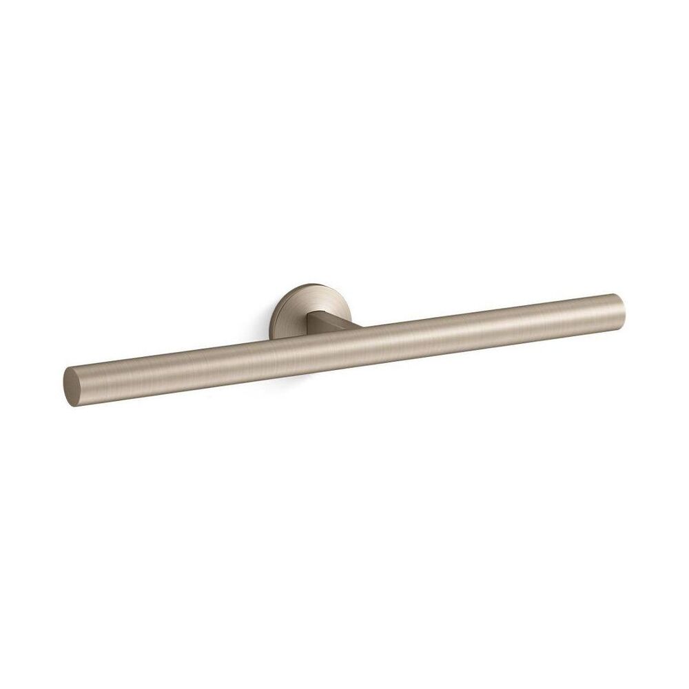 Kohler® 78379-BV 78379 Components® Double Towel Arm, 16 in L Bar, Zinc/Brass, Vibrant Brushed Bronze