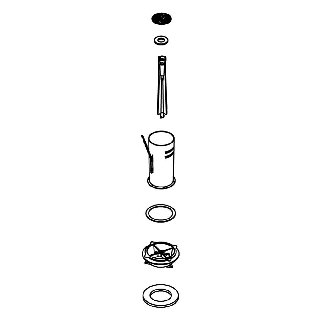 Kohler® 1244399 Replacement Flush Valve Kit, For Use w/ K-6428