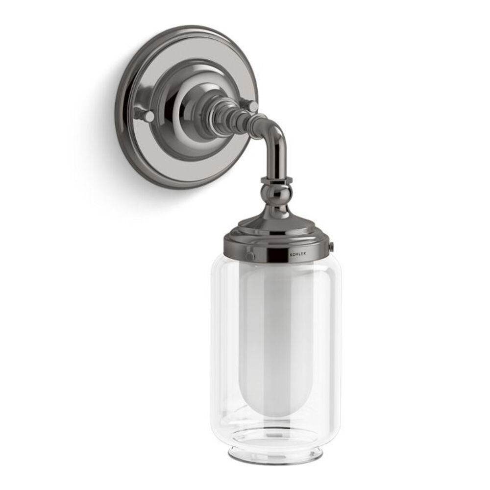 Kohler® 72584-TTL 72584 Artifacts® One-Light Sconces, 60 W Fixture, 120 ...