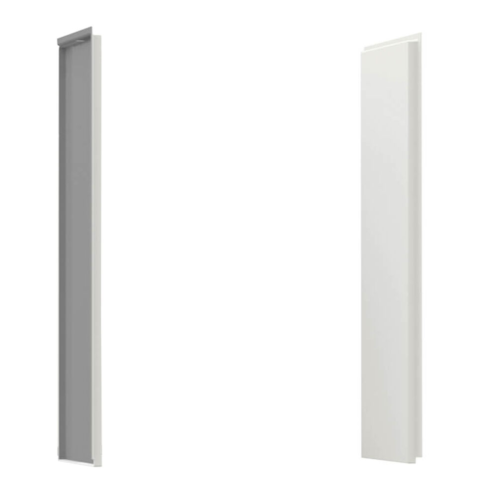 142057-000 Aker® 61-1/8"x23-3/8" Left and Right KDS Shower Side Walls, 3448 and 3460 Series, Fiberglass, White