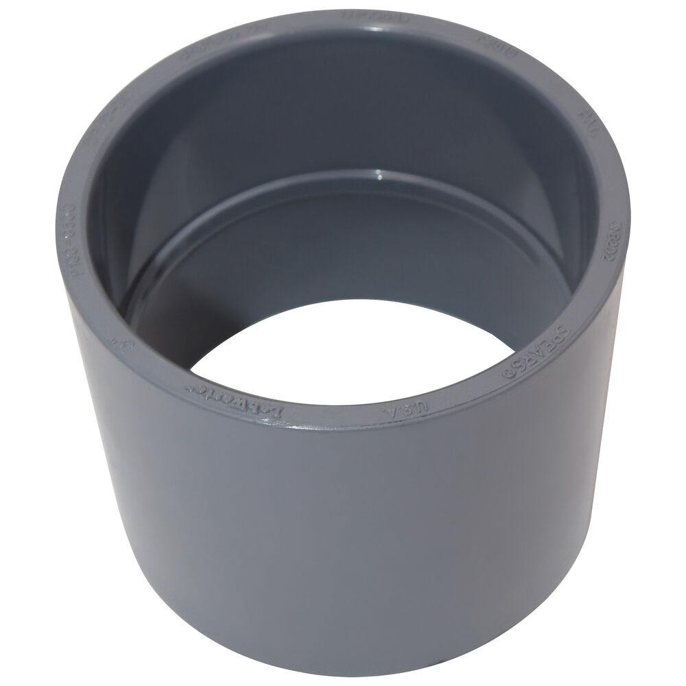 P100-020C 2 LabWaste® Coupling, Hub, CPVC, Molded