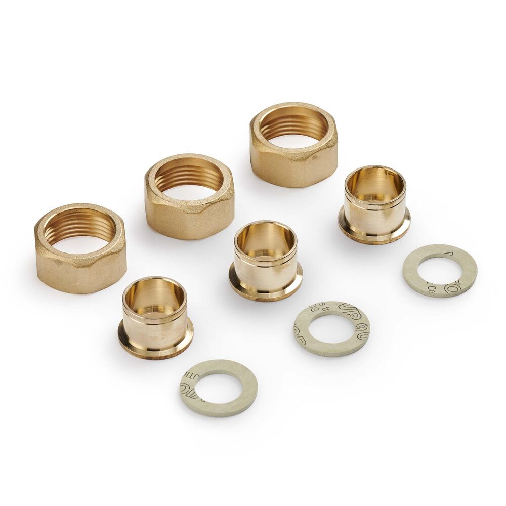 Resideo AM08-039LF/U Miscellaneous Valve, For Use w/ 1/2" Sweat AM-1 Series Thermostatic Mixing Valves, 3/4 inch Connection