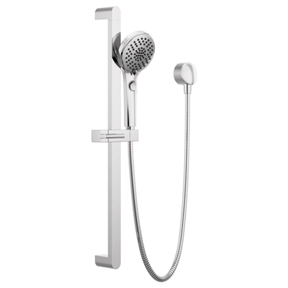 Peerless® P62419 Xander® Hand Shower, 4-3/8 in Dia 4-Setting Round Shower Head, 1.5 gpm 72 in L Hose, Polished Chrome
