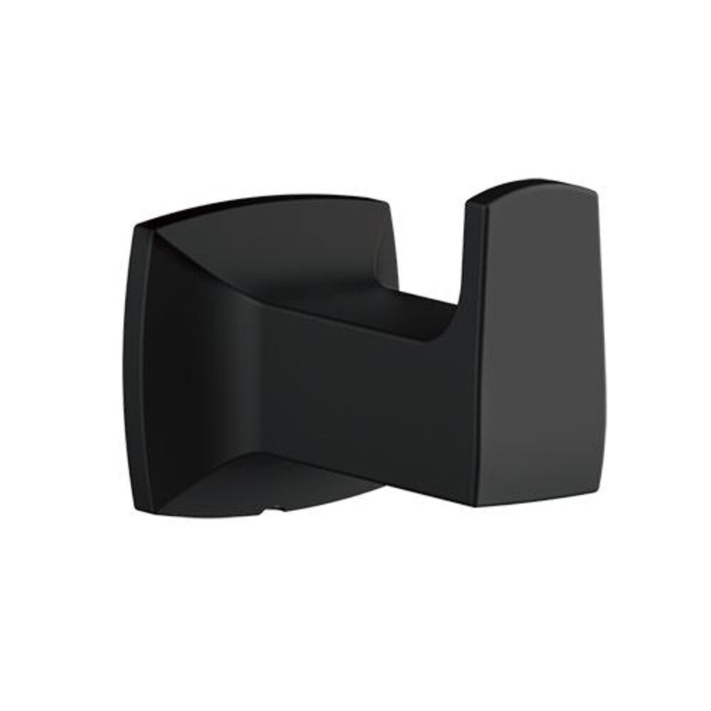 Gerber® D446062BS Fairbanks™ Bathroom Hook, (1) Hooks, 2.38" OAH 2.94" OAD, Metal, Satin Black