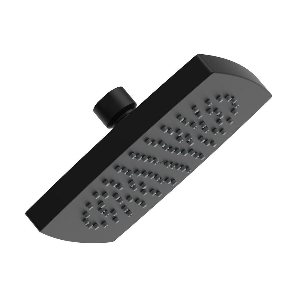 Gerber® D460370BS Tribune Single Function Showerhead, 1.5 gpm Flow Rate, 6" Head, Satin Black